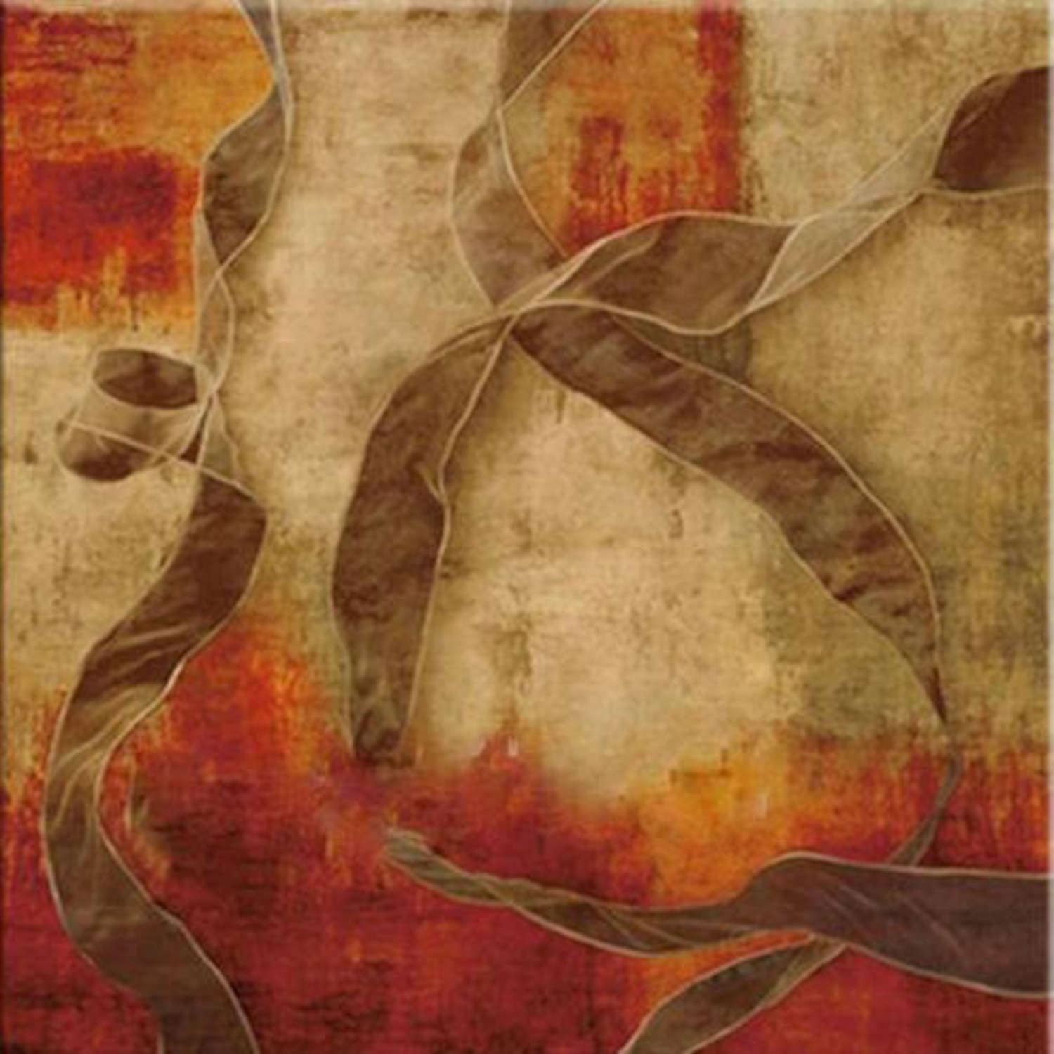 Abstract red ribbon7